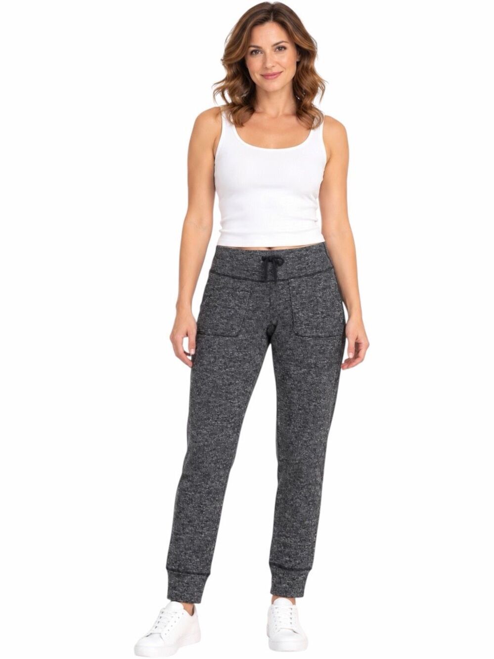AERIE Chill Play Move Drawstring Joggers Heather Gray Medium